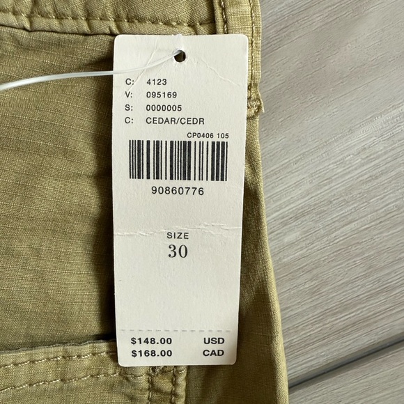 Anthropologie Pilcro Heritage Curve Mid-Rise Barrel Pants Green Size 30 NWT - Picture 6 of 8